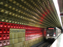 Metro in Praag