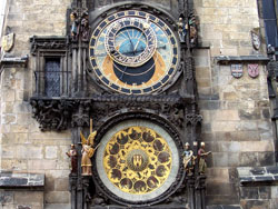 De astronomische klok (Staroměstský orloj)