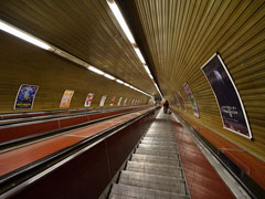Metro in Praag