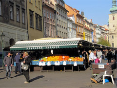 Havelská Market in Praag