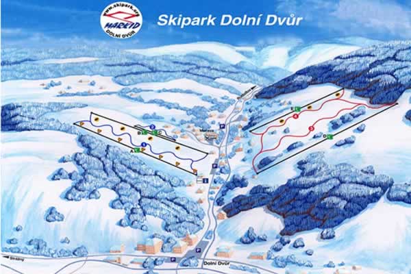 Skikaart Dolni Dvur