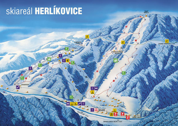Skikaart Vrchlabi - Herlikovice